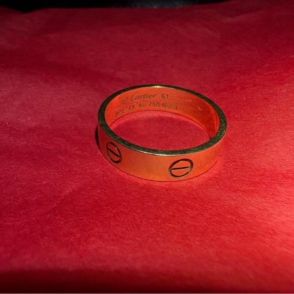 Cartier Love Ring Classic Model Size 61 (US 9 1/2) - Picture 1 of 6